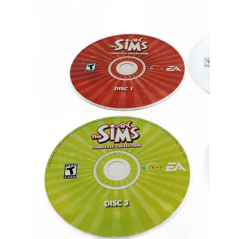 Electronic Arts The Sims Complete Collection PC CD-ROM Maxis Life Sim Strategy